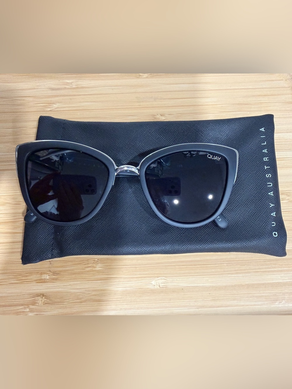 Quay Black My Girl Sunglasses